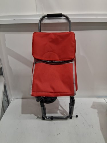 Bios Living Insulated Shopping Cart - 13" x 8" x 33" - 55lb max red - (model: lf534) image 3