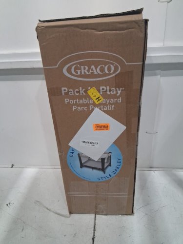 GRACO PACK N' PLAY playard portable foldable playpen - Oakley Black/White (model: 2084226) image 2