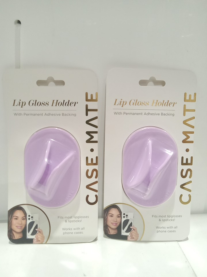 2 Case mate silicone lip gloss holder with magnetic backing - lavender (model: CM054304-05) image 2