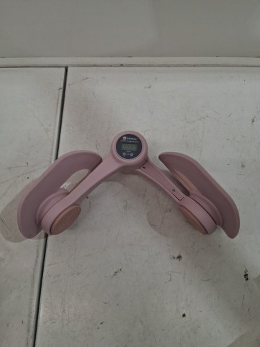 manual pelvic floor/thigh exerciser with digital counter - pink image 3