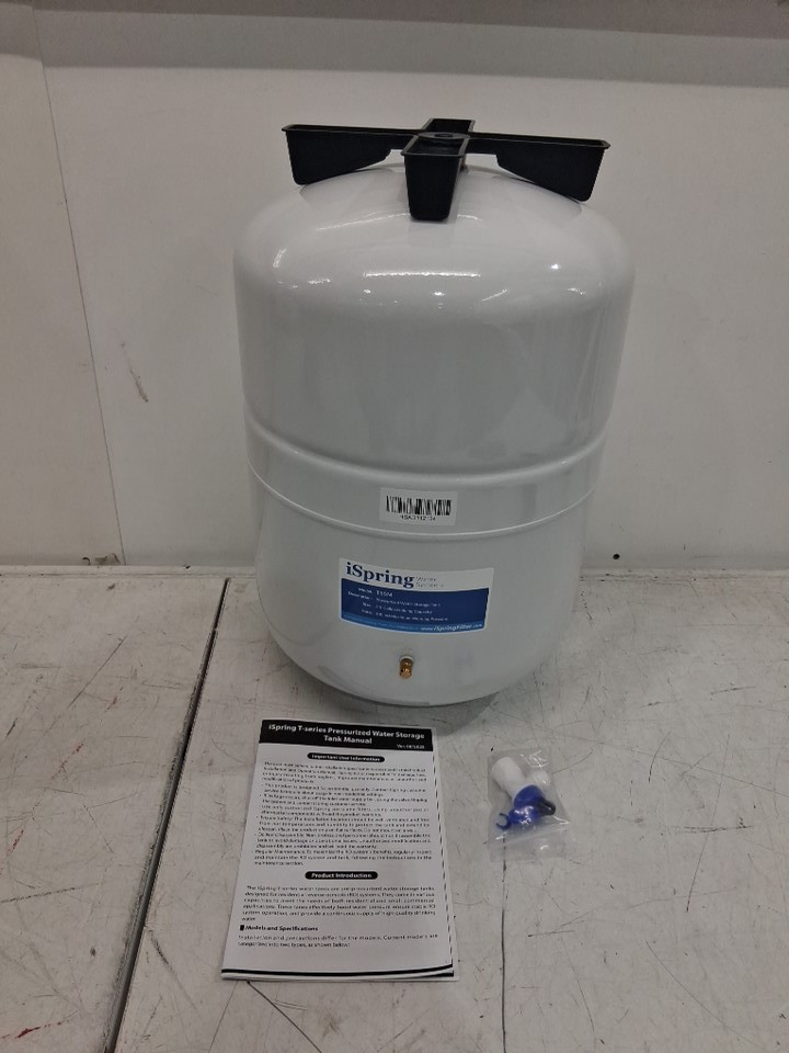 ispring Residential Pressurized Water Storage Tank for Reverse Osmosis (RO) Systems , 5.5 gallon - WHITE (MODEL: T55M) image 4
