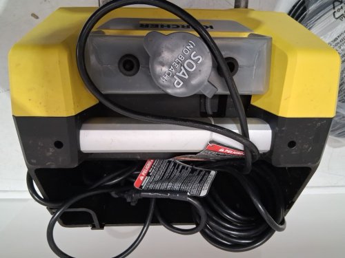 KARCHER CUBE ELECTRIC POWER PRESSURE WASHER WITH POWER NOZZLE - 1700PSI/1.2GPM - YELLOW/BLACK (MODEL: K1700) image 4