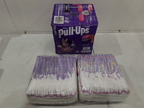 48PK GIRLS HUGGIES PULL-UPS LEARNING DESIGNS TRAINING PANTS - SIZE 5T-6T (46-60 LBS) - MINNIE MOUSE image 2