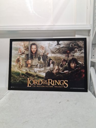 Trends International The Lord of The Rings: The Motion Picture Trilogy LOTR Framed Wall Art Poster - 22.4" x 34" - Black Frame (Model: 5689) image 3