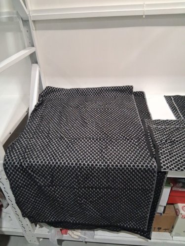 6pc threshold performance plus textured bath towel set - black/grey image 3