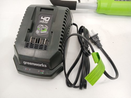GREENWORKS Electric CORDLESS LAWN MOWER WITH CHARGER - 40V - 14" - GREEN (MODEL: LMF334) image 6