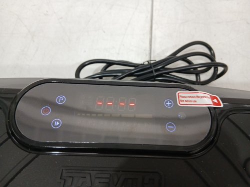 TAEVNO BLUETOOTH VIBRATION PLATE EXERCISE MACHINE WITH REMOTE - 450LBs CAP - BLACK image 4