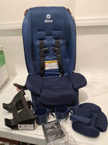 DIONO RADIAN 3R 3-IN-1 CONVERTIBLE REAR AND FRONT FACING CAR SEAT - 10 YEARS - blue (MODEL: 50641-na-01) image 3