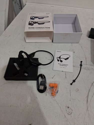 IFECCO Bone Conduction Bluetooth Wireless Headphones with Microphone - black (Model: X29) image 3