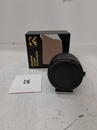 K&F Concept Auto-Focus Mount Adapter for Most Canon EOS Camera Models - High Speed Auto Focus - Black (Model: EF-EOS R II AF) image 4