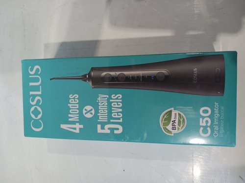COSLUS ORAL WATER IRRIGATOR WITH FIVE TIPS - black - (model:c50) image 2