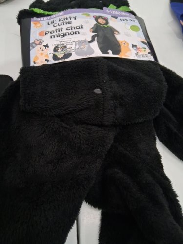PALAMON LIL' KITTY CUTIE COSTUME - 6-12 MONTHS - BLACK image 2