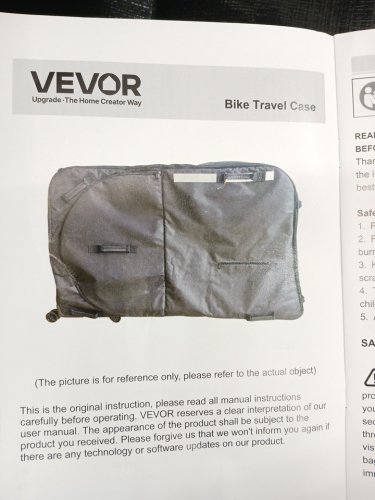 Sport Transport Bike Bicycle Storage Carry Case Bag With Wheelbase - 32.6" x 54.3" x 10.4" - Black (Model: ZL-ZXC-0105) image 8