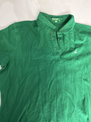 WOMEN'S UNITED COLORS OF BENETTON POLO DRESS - EXTRA LARGE - GREEN (STYLE: 1873464) image 2