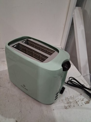 isiler 2 slice wide slot toaster - green (model: ta01302d-ul) image 3