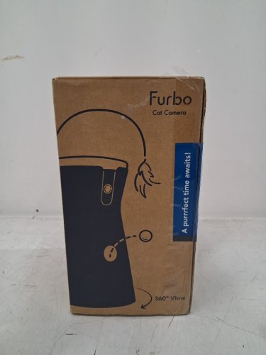 Furbo Rotating 360° Live View Cat Camera - 2-WAY AUDIO - TREAT TOSS - BLACK (MODEL: furbo 3.5 cat) image 4