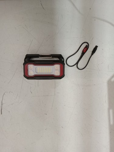 infinity x1 rechargeable stand up work light - up to 2500lm - black warm/to high bright white (model: 1937956) image 2
