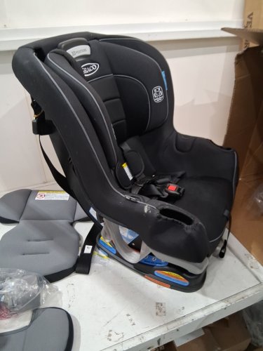 GRACO EXTEND2FIT CONVERTIBLE CAR SEAT - TITUS GREY/BLACK (MODEL: 2149057) image 4