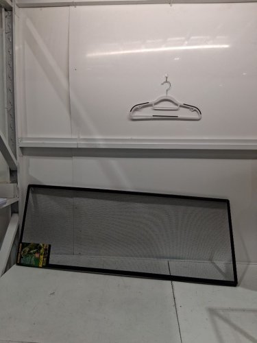 Exo Terra Terrarium Screen Cover with Maximum UV penetration - 48" x 18" - 60/75 Gallon - black (MODEL: PT2717) image 3