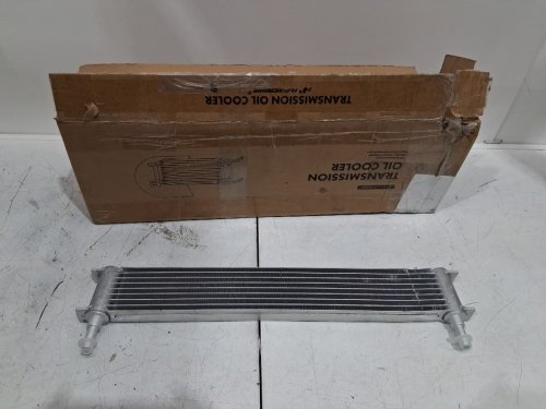 a-premium transmission oil cooler - fits select ford 6-speed transmission - silver (model : oc19053-c / B0F1D8LWR1) image 2
