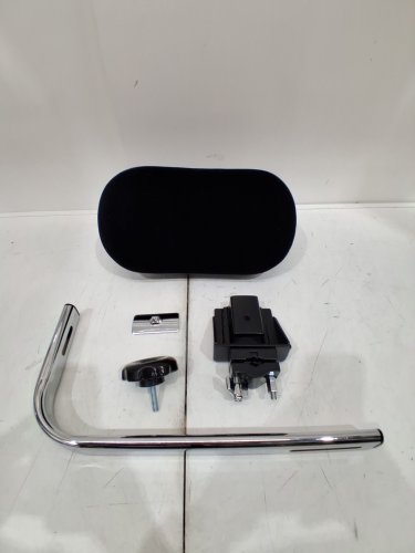 Gibraltar GUBR Universal Backrest FOR standard drum thrones - BLACK/SILVER (MODEL: GUBR) image 3