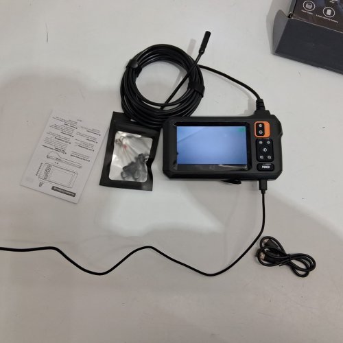 ENDOSCOPE CAMERA WITH LIGHT AND 4.3" IPS SCREEN - 1080P HD - 16.4FT - BLACK (MODEL:C30) image 3