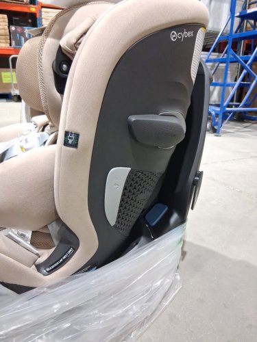 CYBEX GOLD CALLISTO G 360 ROTATING ALL-IN-ONE CONVERTIBLE CAR SEAT WITH SAFETY ASSURE PROTECTION SYSTEM - 120LBS MAX - ALMOND BEIGE (MODEL: 524000601) image 9