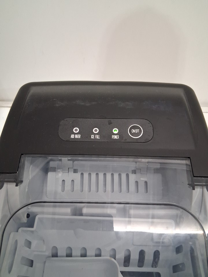 EUHOMY Countertop Ice Maker Machine - MAKES 26LB/Day - BLACK (MODEL: im-06d/IM001-Bbl-CAEH) image 5
