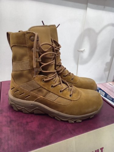 MEN'S REDHEAD rct warrior ULTRA tactical DUTY boots - size 10W - coyote image 3