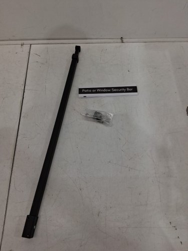 IDEAL SECURITY PATIO DOOR SECURITY TENSION BAR - 25.75"-47.5" - Black (MODEL: BK110W) image 2