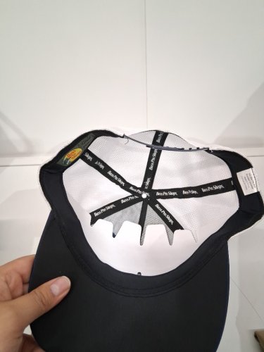 UNISEX ADULTS bps 5 panel mesh american flag hat - osfm - navy blue/white image 4