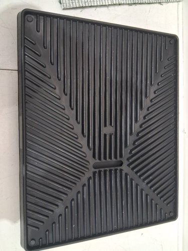 3pc pet potty dog relief system with removable waste tray - 25" x 20" - black/green image 6