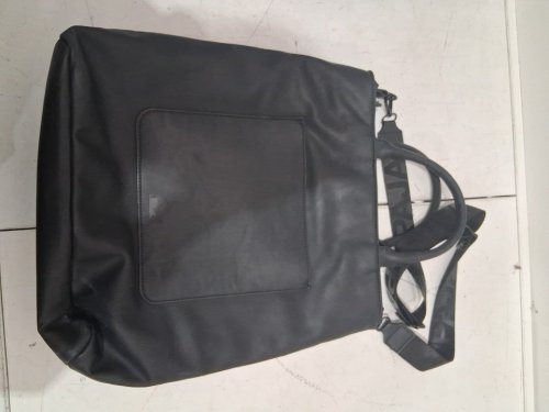 PAJAR CANADA PU Tote BAG WITH Detachable crossbody strap- 13.8L - 13" x 4.3" x 14.9" - BLACK (MODEL:CA56188) image 3