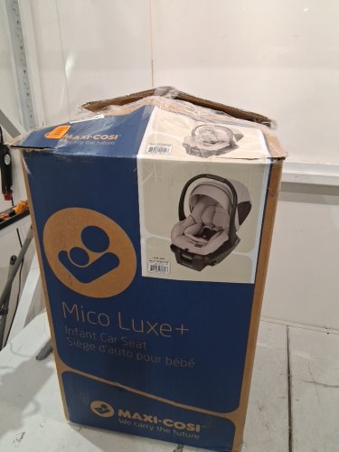Maxi-Cosi Mico Luxe+ Infant Car Seat, Lightweight, Easy Install with MaxiLock- desert wonder - beige (model: 22366cgkf) image 7