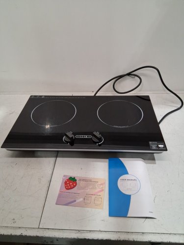 vbgk Induction Stove Top-Knob Control-9 Power Levels-child Lock & Timer-LED touch control-4000w/110v-black (model: k20011) image 3