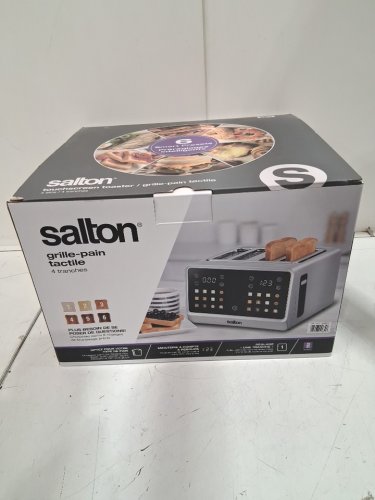 Salton 4 Slice Touchscreen Toaster - 1800W - SILVER (MODEL1992872 / ET2179) image 2