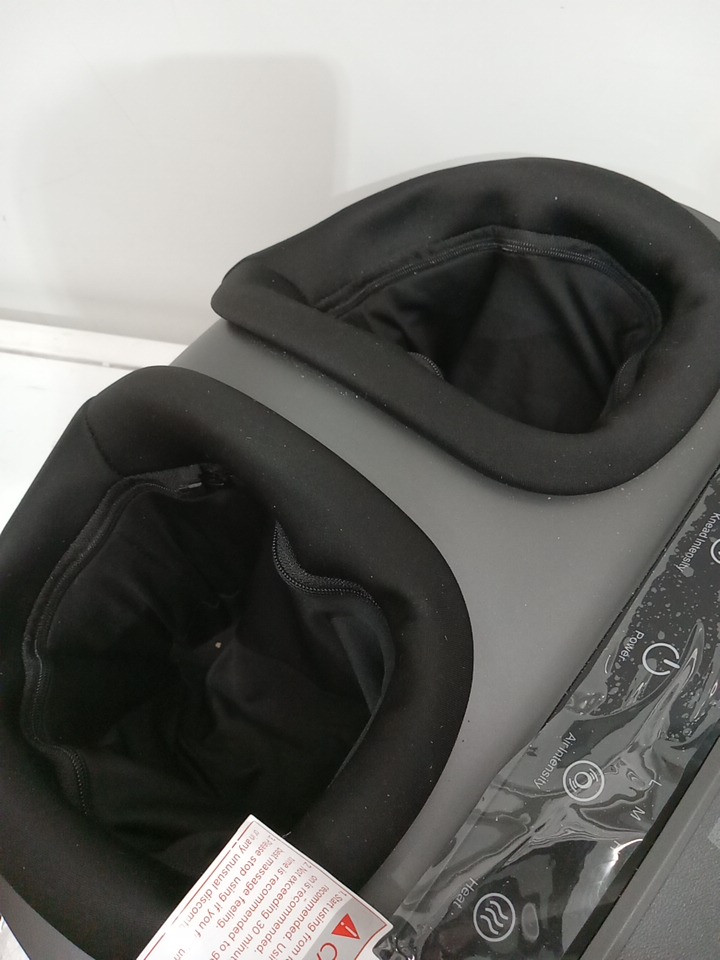 RENPHO shiatsu FOOT MASSAGER with heat and COMPRESSION - BLACK (MODEL: rf-fm059r/rf-fm059r-h) image 6