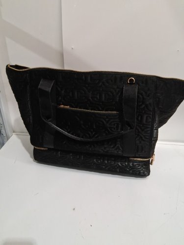 SAM EDELMAN ETHYL WEEKENDER DUFFEL HANDBAG - BLACK (MODEL: 1984946) image 2