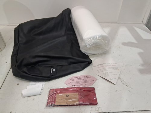 Quiver Pill-Oh! Premium Foam Intimacy Pillow 6" x 14" x 18" - black  Leather image 3
