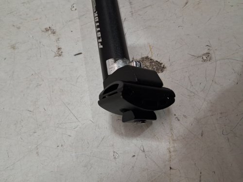 PLATTBK sport Aluminum Alloy Bike Seat Post for Road or Mountain Bicycle - 13" LENGTH - 28.6mm dia - black image 5