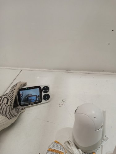 VTimes Video Baby Monitor with 1 Camera, 3.2" IPS Screen Baby Camera Monitor No WiFi Night Vision (MODEL: VT302) image 4