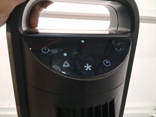SEVILLE CLASSICS ULTRASLIMLINE BLACK TOWER FAN WITH TOUCH CONTROL AND REMOTE - 39.5"" - BLACK (MODEL: EHF10201T / 1704109) image 3