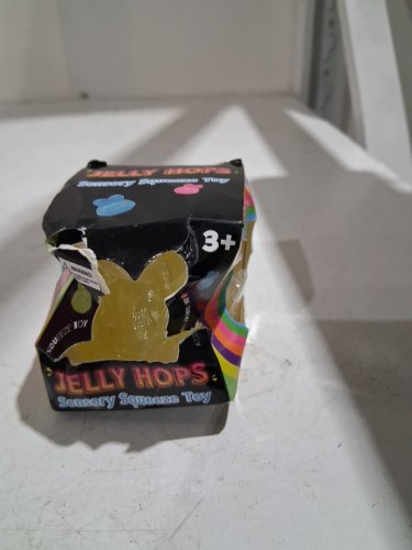 NEEDOH JELLY HOPS SENSORY SQUEEZE TOY - 2.75" - yellow (MODEL: ‎ SCH-JHND26) image 2