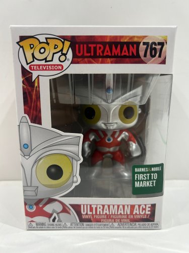 Funko pop! **barnes and noble exclusive** Television: ultraman - ultraman ace vinyl figure (#767) image 2