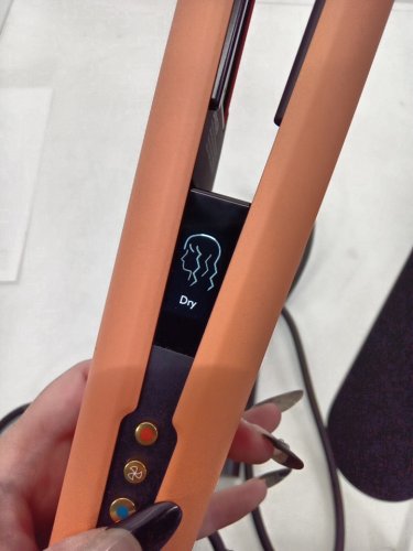 dyson airstrait wet to dry hair straightener - LIMITED EDITION APRICOT/ TOPAZ  (model: ht01) image 6