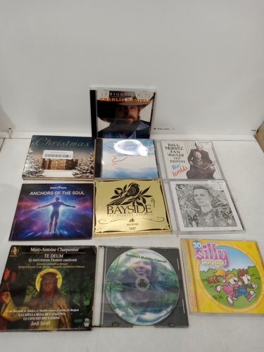 10 Assorted Physical Media Audio CDs of Various Genres by Various Artists image 2