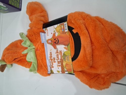 PALAMON BABY PUMPKIN PIE COSTUME - 0-6 MONTHS - ORANGE image 2