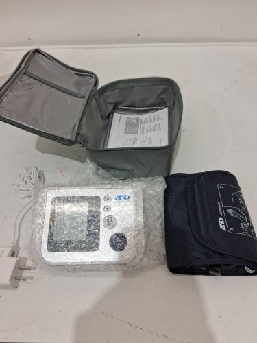 A&D MEDICAL LIFESOURCE BLOOD PRESSURE MONITOR - LARGE - BLUE/WHITE - (MODEL:UA-767FAM) image 3