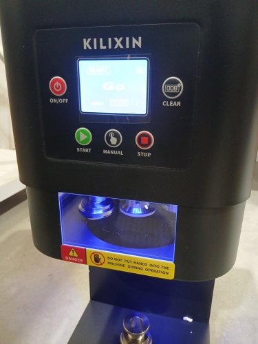 Automatic Commercial Can Seamer Machine for Plastic and Aluminum Beer Cans - Black (Model: 9502Y) image 7