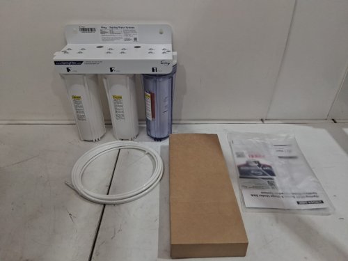 ISPRING 3-STAGE UNDER SINK HIGH-CAPACITY TANKLESS DRINKING WATER FILTRATION SYSTEM - INCLUDES SEDIMENT 2X CTO CARBON BLOCK FILTERS (MODEL: US31-bv) image 5